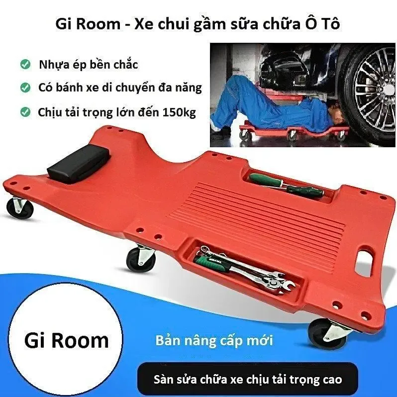 **Xe Chui Gầm Ô Tô Tiện Ích – Hỗ Trợ Kiểm Tra, Sửa Chữa An Toàn**